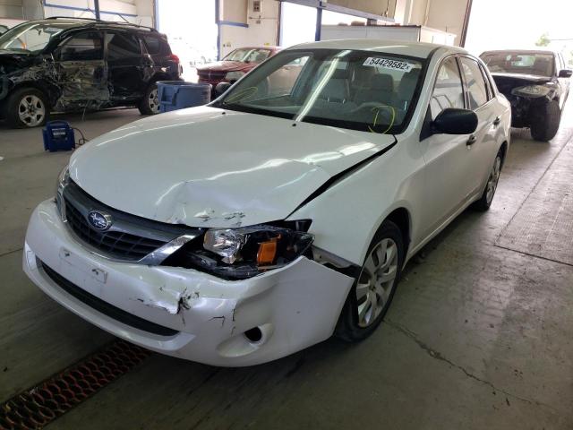 JF1GE61648H507640 - 2008 SUBARU IMPREZA 2. WHITE photo 2