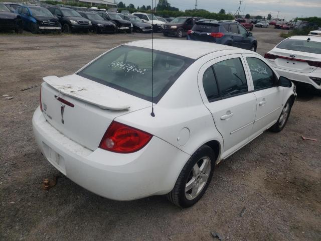 1G2AS55H697178658 - 2009 PONTIAC G5 SE WHITE photo 4