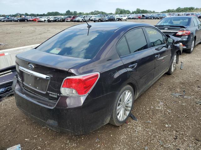 JF1GJAH63DH014370 - 2013 SUBARU IMPREZA MAROON photo 4