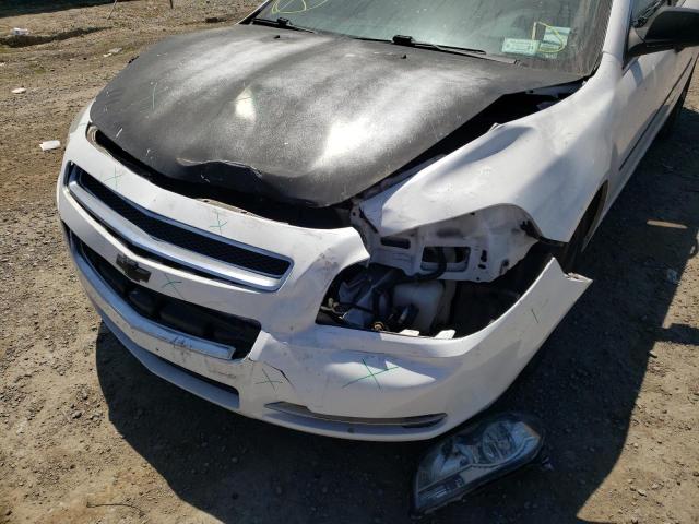1G1ZC5E05CF335494 - 2012 CHEVROLET MALIBU 1LT 白色 照片 9