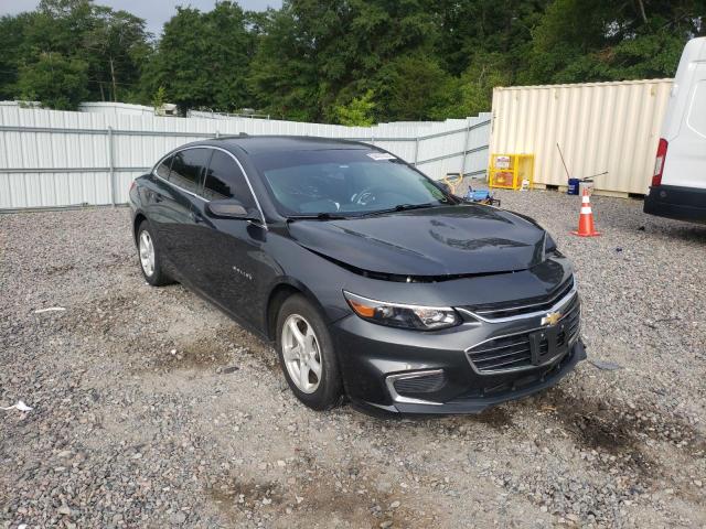 1G1ZB5ST4HF218112 - 2017 CHEVROLET MALIBU LS CHARCOAL photo 1