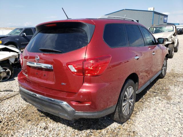 5N1DR2MN2HC673371 - 2017 NISSAN PATHFINDER RED photo 4