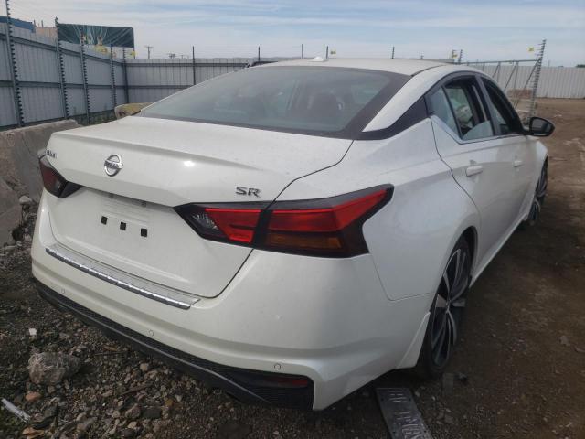 1N4BL4CVXNN367566 - 2022 NISSAN ALTIMA SR WHITE photo 4