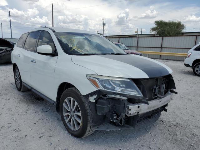 5N1AR2MN4EC733519 - 2014 NISSAN PATHFINDER WHITE photo 1