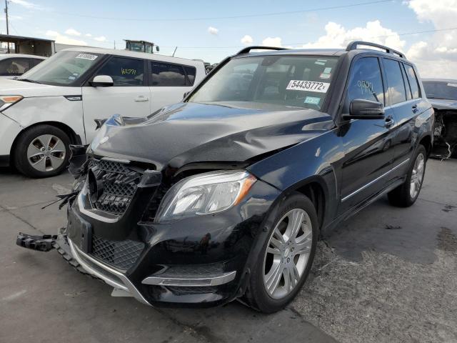 WDCGG8JB9EG256784 - 2014 MERCEDES-BENZ GLK 350 4M BLACK photo 2