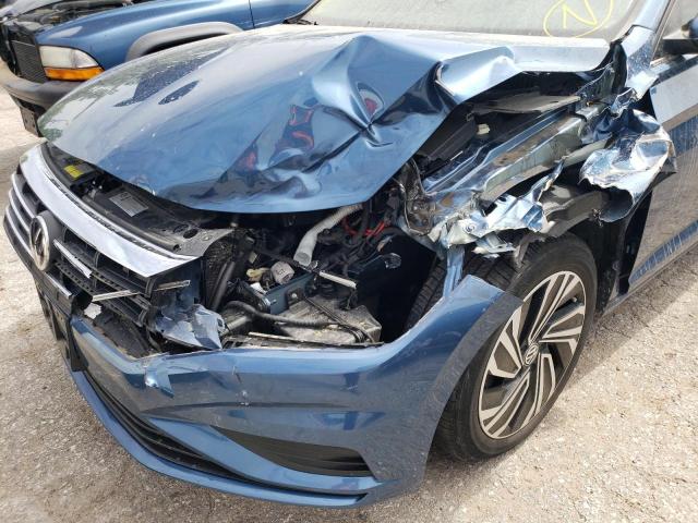 3VWEB7BUXLM041176 - 2020 VOLKSWAGEN JETTA SEL BLUE photo 9