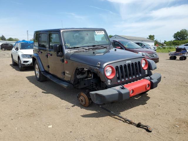 1C4BJWEG1EL210241 - 2014 JEEP WRANGLER UNLIMITED SAHARA  photo 1