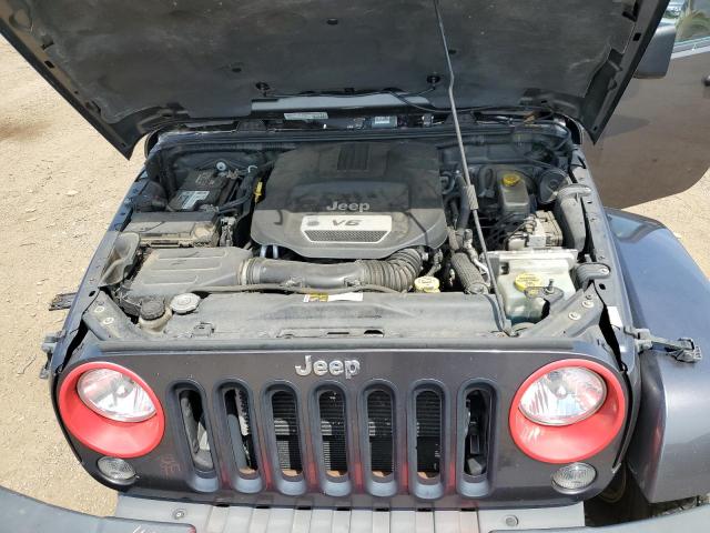 1C4BJWEG1EL210241 - 2014 JEEP WRANGLER UNLIMITED SAHARA  photo 7