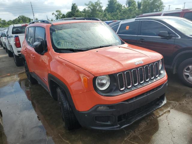 ZACCJAAB8JPJ23330 - 2018 JEEP RENEGADE S ORANGE photo 1