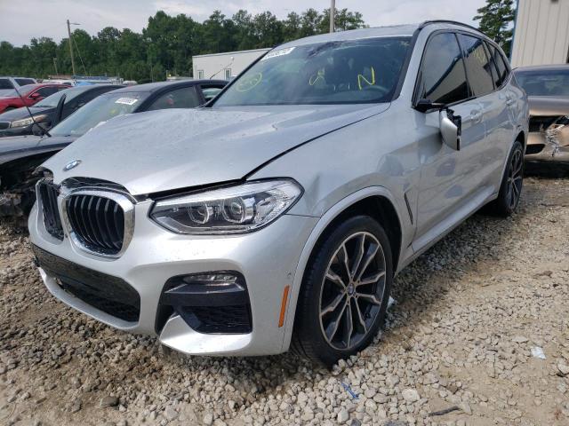5UXTY3C0XM9G53845 - 2021 BMW X3 SDRIVE3 SILVER photo 2