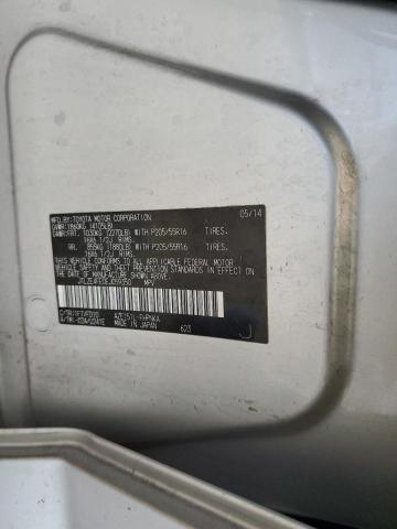 JTLZE4FE0EJ059350 - 2014 TOYOTA SCION XB 银色 照片 10