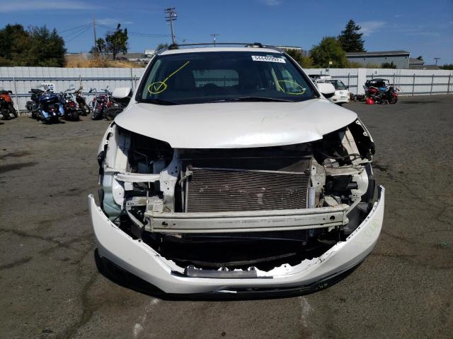 5J6RM4H77CL016584 - 2012 HONDA CR-V EXL WHITE photo 9