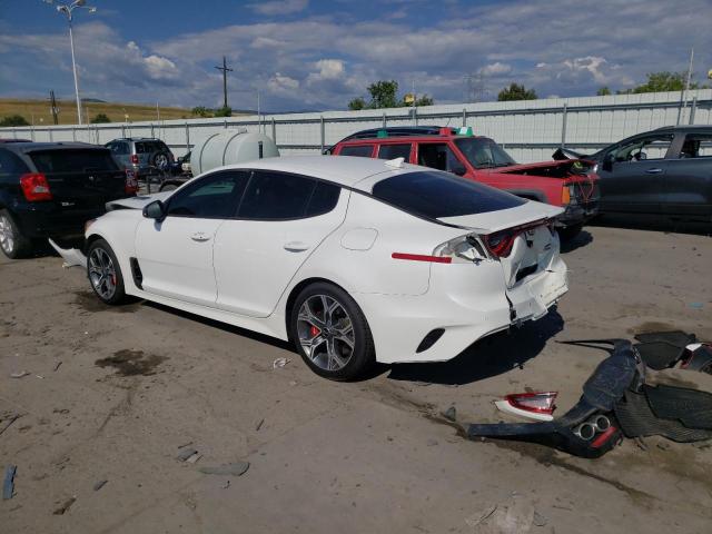 KNAE35LC9K6046617 - 2019 KIA STINGER GT WHITE photo 3