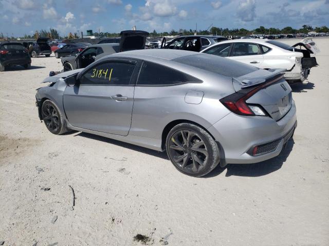 2HGFC4B80KH305977 - 2019 HONDA CIVIC SPOR SILVER photo 3