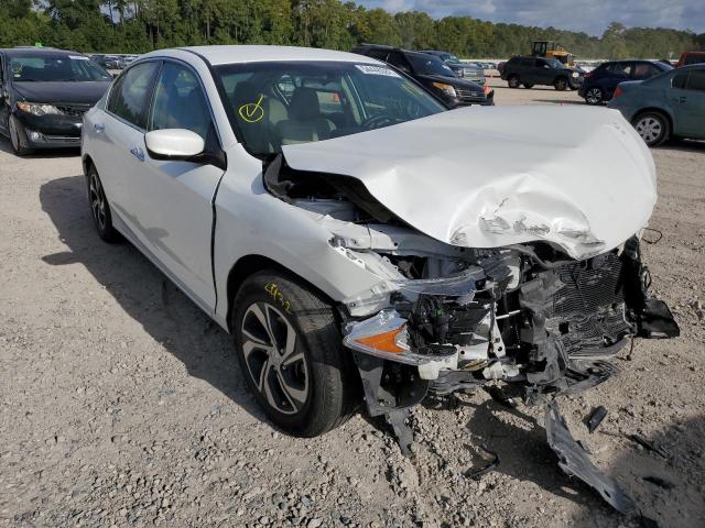 1HGCR2F3XGA246415 - 2016 HONDA ACCORD LX WHITE photo 1