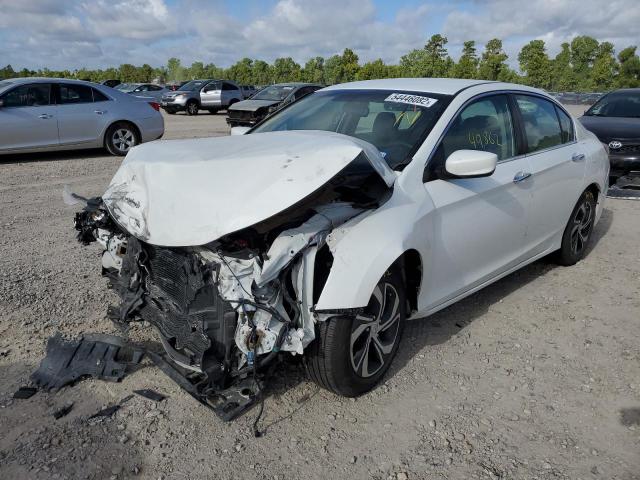 1HGCR2F3XGA246415 - 2016 HONDA ACCORD LX WHITE photo 2