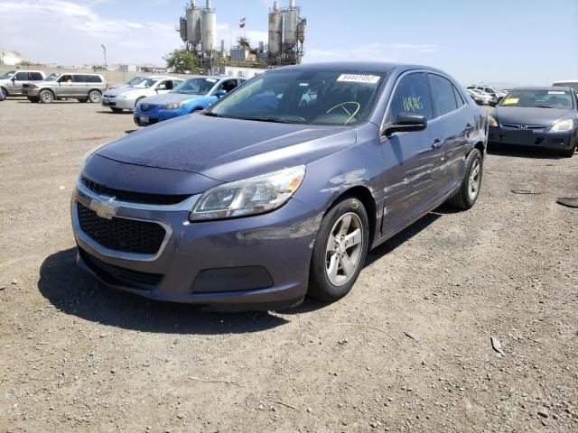 1G11B5SL5FF329651 - 2015 CHEVROLET MALIBU LS CHARCOAL photo 2