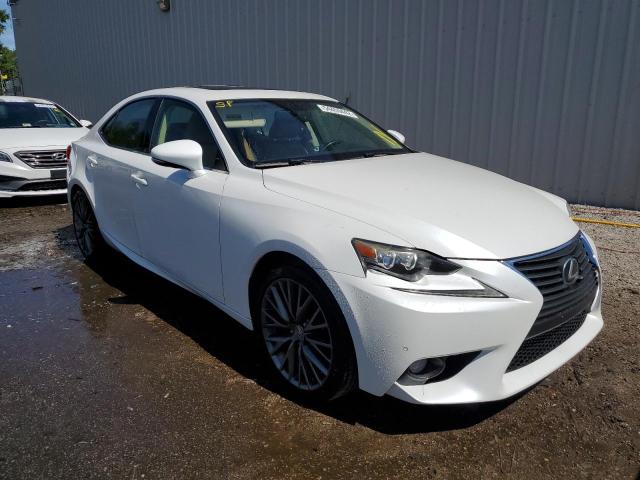 JTHBF1D29E5026100 - 2014 LEXUS IS 250 WHITE photo 1