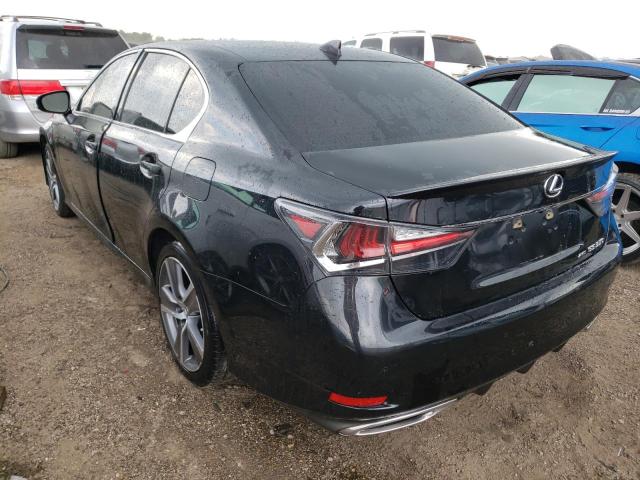 JTHCZ1BL6JA008288 - 2018 LEXUS GS 350 BAS BLACK photo 3