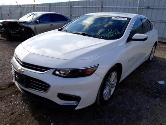 1G1ZJ5SU1HF233758 - 2017 CHEVROLET MALIBU HYB WHITE photo 2