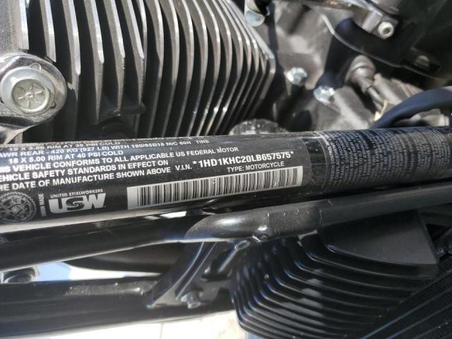 1HD1KHC20LB657575 - 2020 HARLEY-DAVIDSON FLTRX 黑色 照片 10