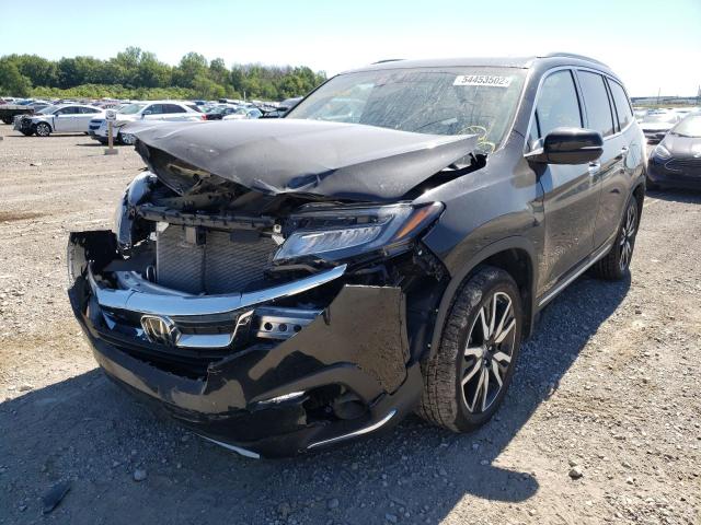 5FNYF6H04KB059307 - 2019 HONDA PILOT ELIT BLACK photo 2