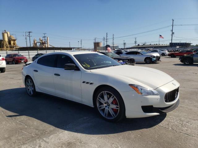 ZAM56RRA0E1078182 - 2014 MASERATI QUATTROPOR WHITE photo 1