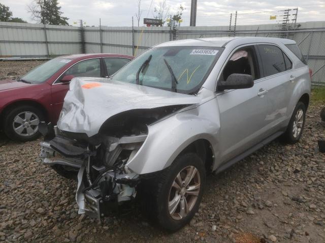 2GNALAEK6E6320974 - 2014 CHEVROLET EQUINOX LS SILVER photo 2