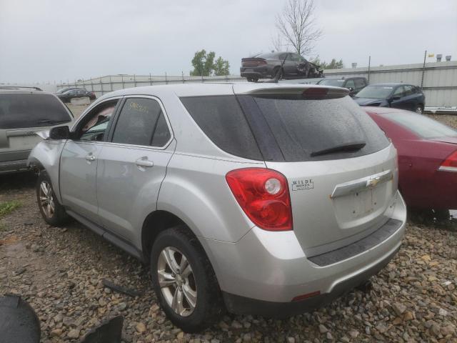 2GNALAEK6E6320974 - 2014 CHEVROLET EQUINOX LS SILVER photo 3