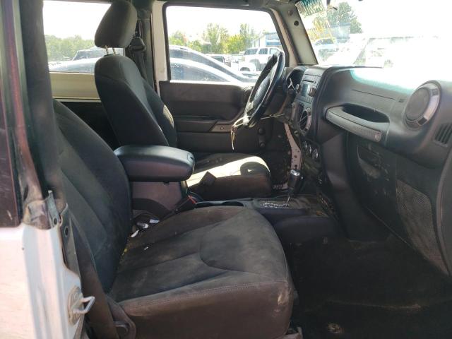 1C4AJWAG0GL249004 - 2016 JEEP WRANGLER S WHITE photo 5