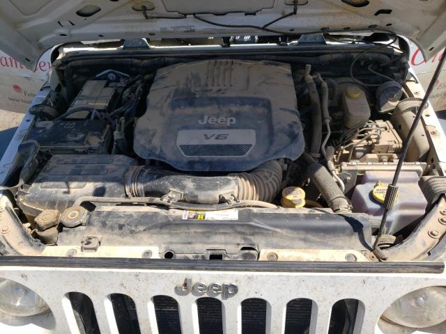 1C4AJWAG0GL249004 - 2016 JEEP WRANGLER S WHITE photo 7