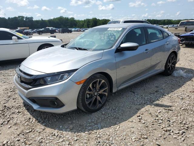 19XFC2F82KE012865 - 2019 HONDA CIVIC SPOR GRAY photo 2