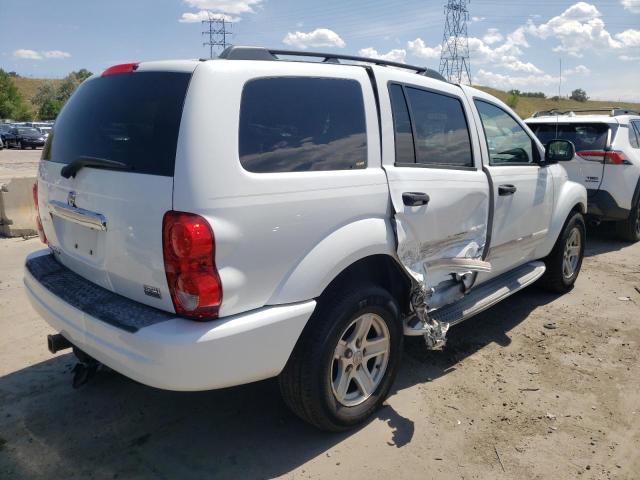 1D4HB58D45F574299 - 2005 DODGE DURANGO LI WHITE photo 4