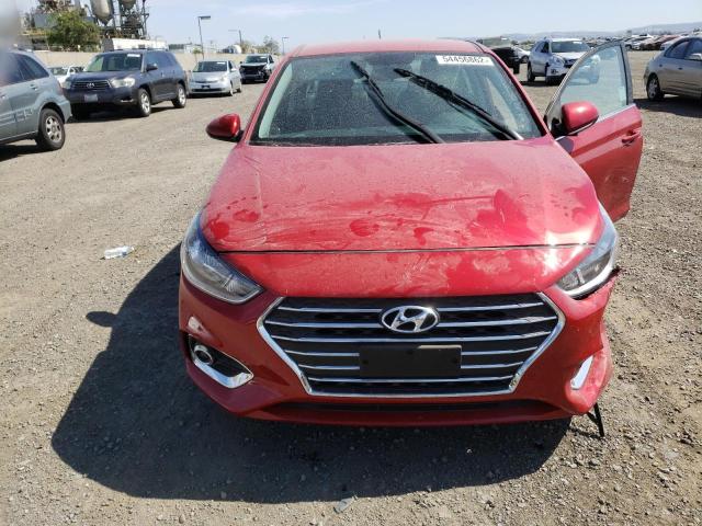 3KPC24A61NE171680 - 2022 HYUNDAI ACCENT SE RED photo 7