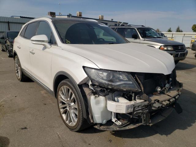 2LMTJ8LR8GBL58393 - 2016 LINCOLN MKX RESERV WHITE photo 1