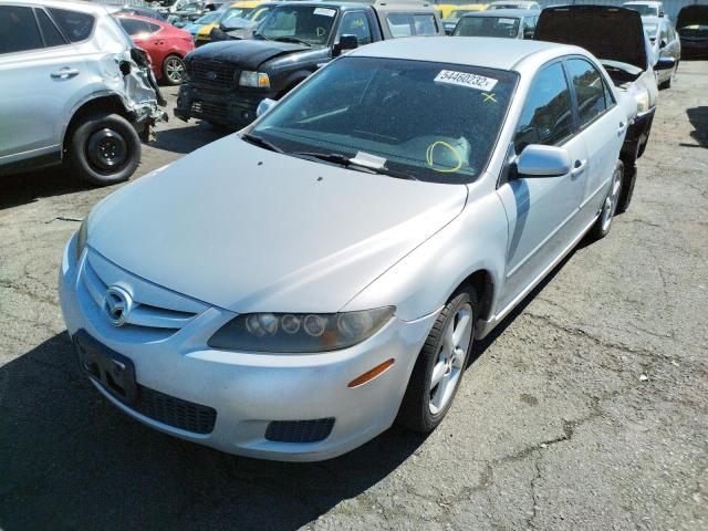 1YVHP80C685M38473 - 2008 MAZDA 6 I SILVER photo 2