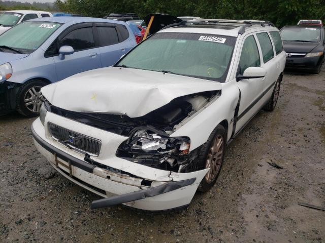 YV1SW59V742425786 - 2004 VOLVO V70 WHITE photo 2