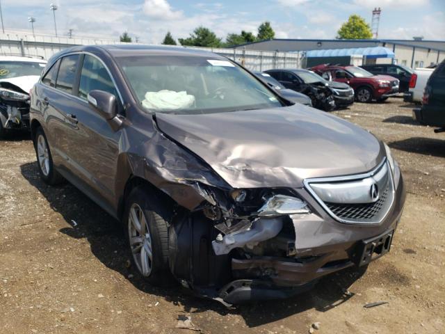 5J8TB3H39DL015805 - 2013 ACURA RDX GRAY photo 1