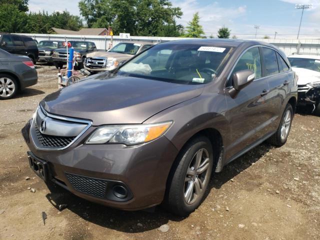 5J8TB3H39DL015805 - 2013 ACURA RDX GRAY photo 2