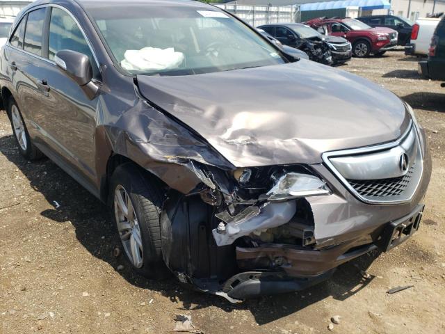 5J8TB3H39DL015805 - 2013 ACURA RDX GRAY photo 9