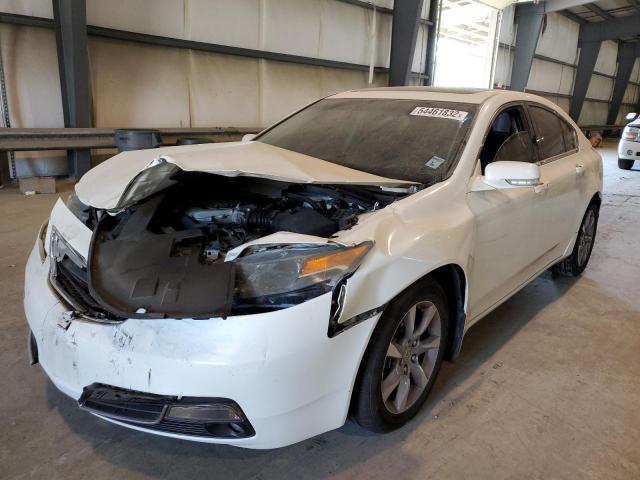 19UUA8F52DA004049 - 2013 ACURA TL TECH WHITE photo 2