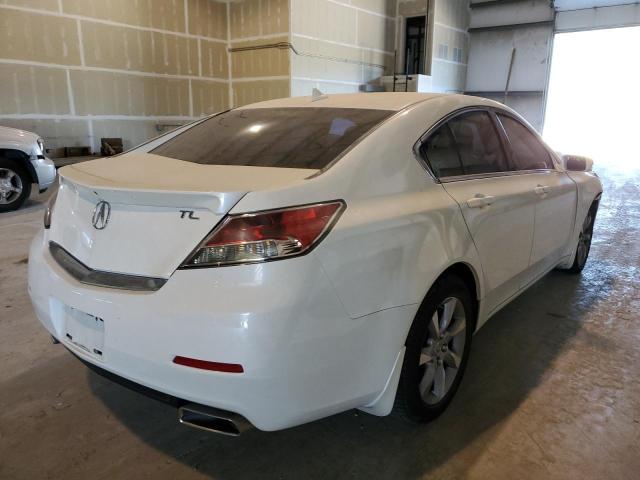 19UUA8F52DA004049 - 2013 ACURA TL TECH WHITE photo 4