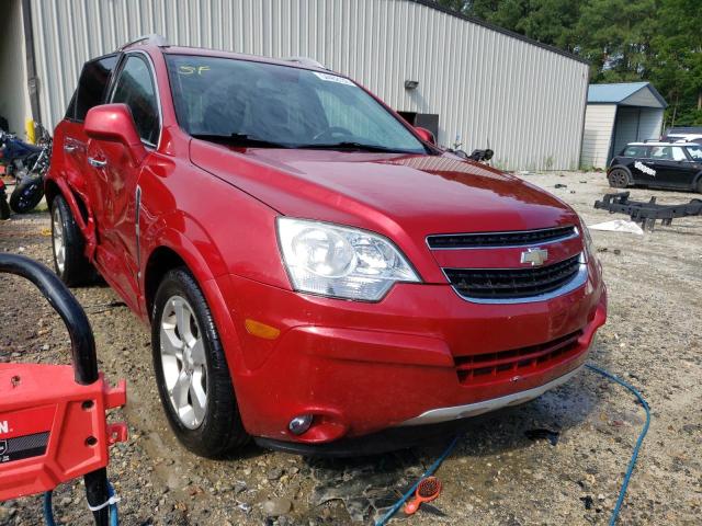 3GNAL3EKXES609062 - 2014 CHEVROLET CAPTIVA LT RED photo 1