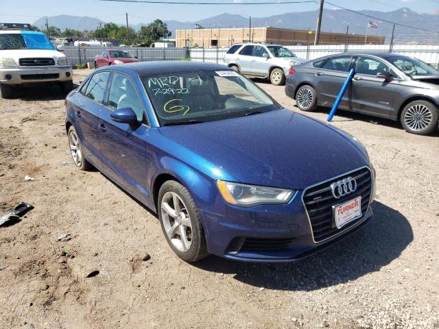 WAUBFGFF9F1049032 - 2015 AUDI A3 2.0T BLUE photo 1