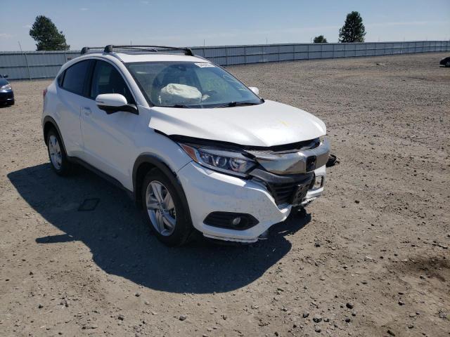 3CZRU6H75KM738788 - 2019 HONDA HR-V EXL WHITE photo 1