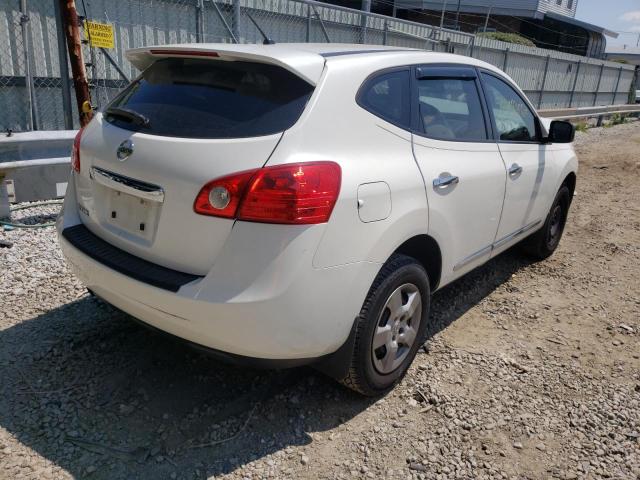 JN8AS5MT5CW252798 - 2012 NISSAN ROGUE S WHITE photo 4