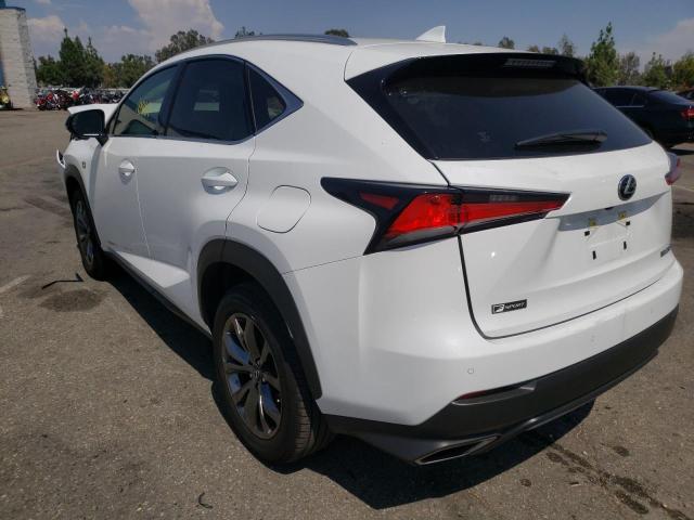 JTJSARBZXM5032319 - 2021 LEXUS NX 300 BAS WHITE photo 3