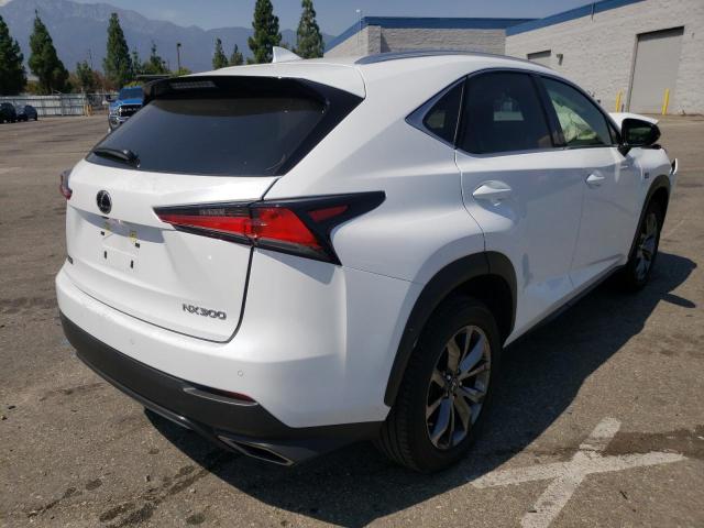 JTJSARBZXM5032319 - 2021 LEXUS NX 300 BAS WHITE photo 4