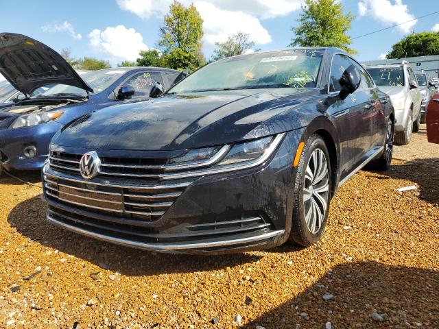 WVWAR7AN5LE017574 - 2020 VOLKSWAGEN ARTEON SE BLACK photo 2