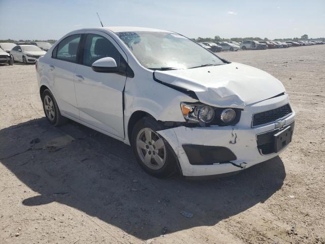 1G1JA5SH1D4111519 - 2013 CHEVROLET SONIC LS WHITE photo 1